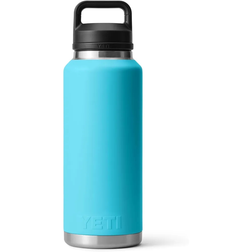 YETI Botella Rambler con Tapa de Chupón de 46 oz | Celeste Neón