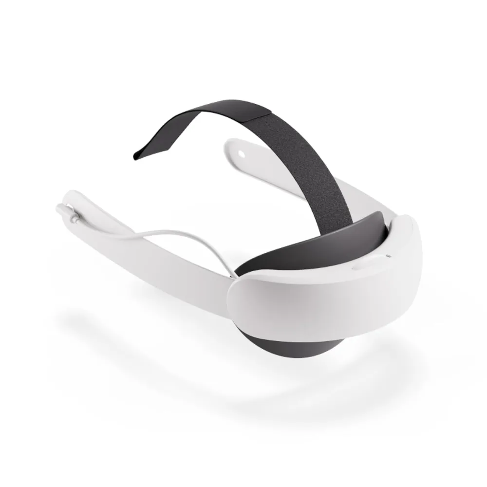 CORREA ELITE STRAP CON BATERÍA META QUEST | BLANCO