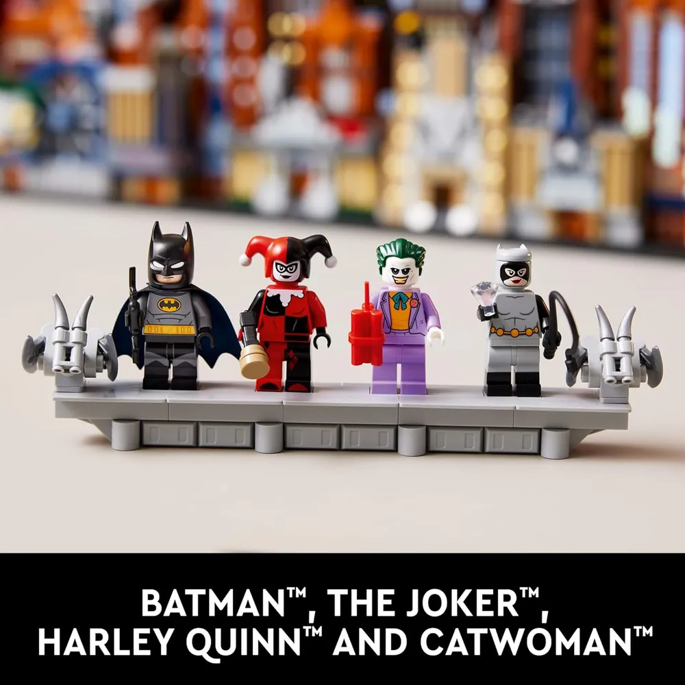 Lego DC Batman, Ciudad Gótica, set para adultos con minifiguras coleccionables