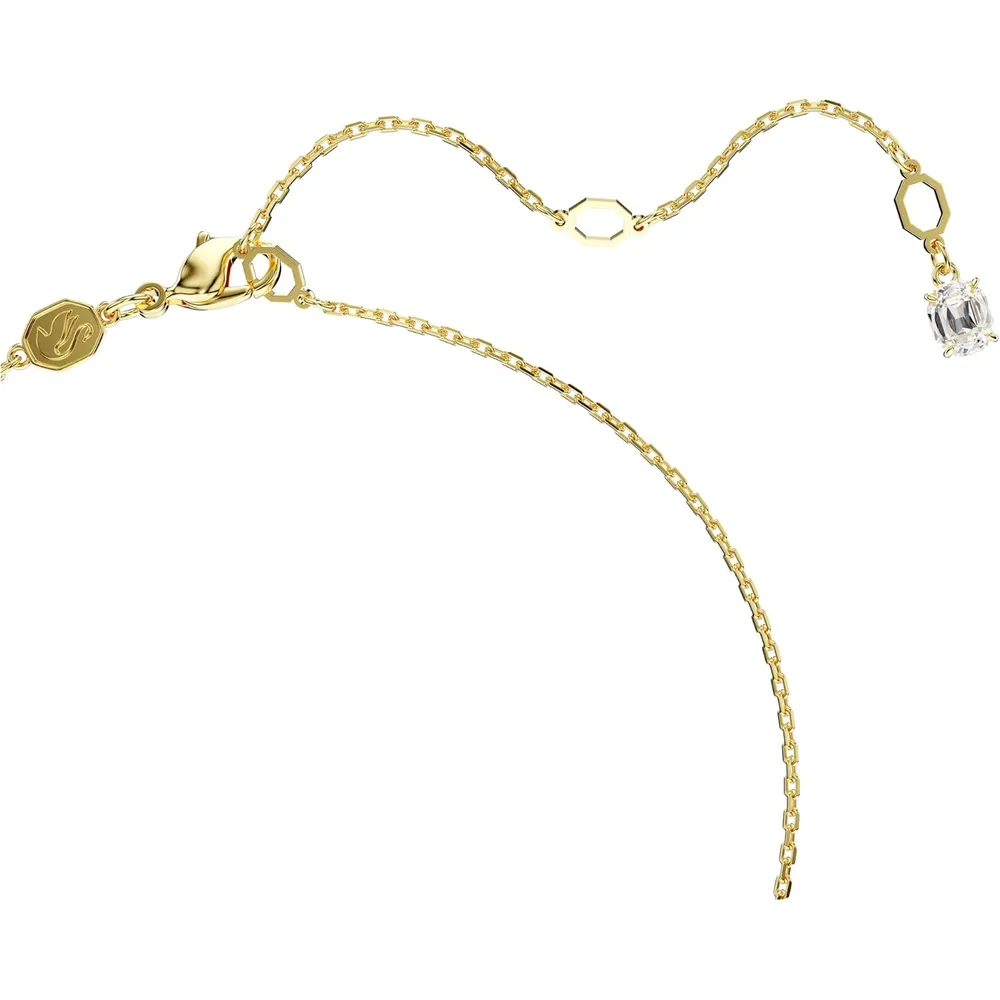 SWAROVSKI COLLAR PENDIENTE REDONDO IMBER ACABADO ORO PARA MUJER | DORADO