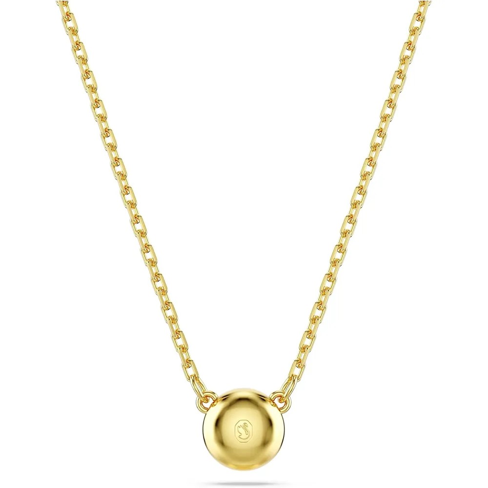 SWAROVSKI COLLAR PENDIENTE REDONDO IMBER ACABADO ORO PARA MUJER | DORADO