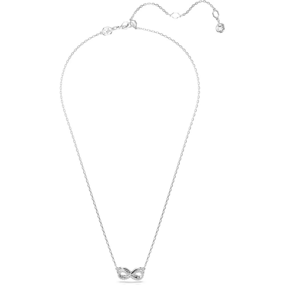 SWAROVSKI COLLAR PENDIENTE INFINITO HYPERBOLA ACABADO RODIO PARA MUJER | PLATEADO