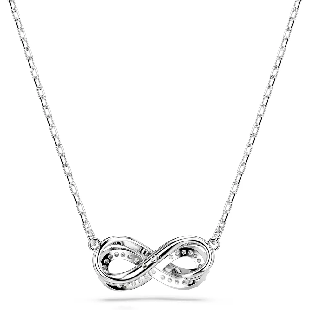 SWAROVSKI COLLAR PENDIENTE INFINITO HYPERBOLA ACABADO RODIO PARA MUJER | PLATEADO