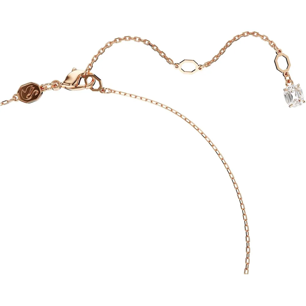 SWAROVSKI COLLAR PENDIENTE INFINITO HYPERBOLA ACABADO ORO ROSA PARA MUJER | ORO ROSA / PLATEADO