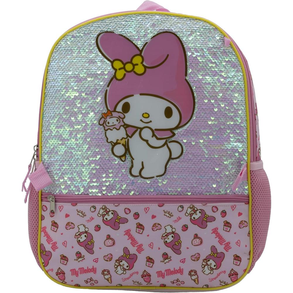 Hello Kitty | Juego de Mochila de 4 piezas para niñas y niños de 16"