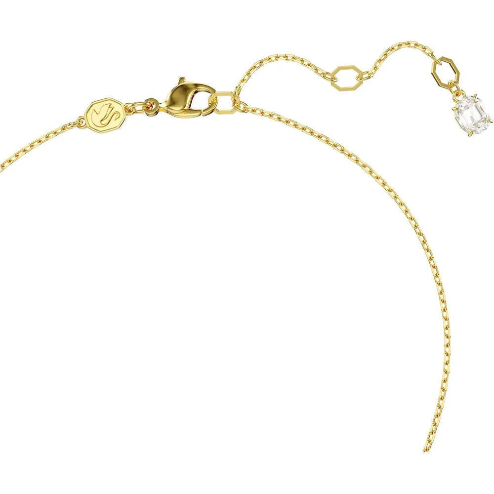 SWAROVSKI COLLAR PENDIENTE CORAZÓN IDYLLIA ACABADO ORO PARA MUJER | ROJO