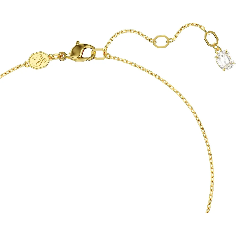SWAROVSKI COLLAR PENDIENTE CORAZÓN IDYLLIA ACABADO ORO PARA MUJER | ORO