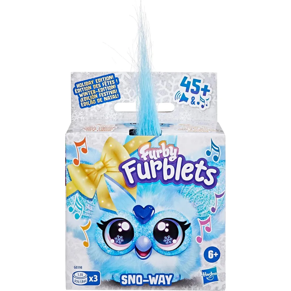 Furby Furblets Sno-way Holiday Edition Mini Amigo | Azul/Blanco