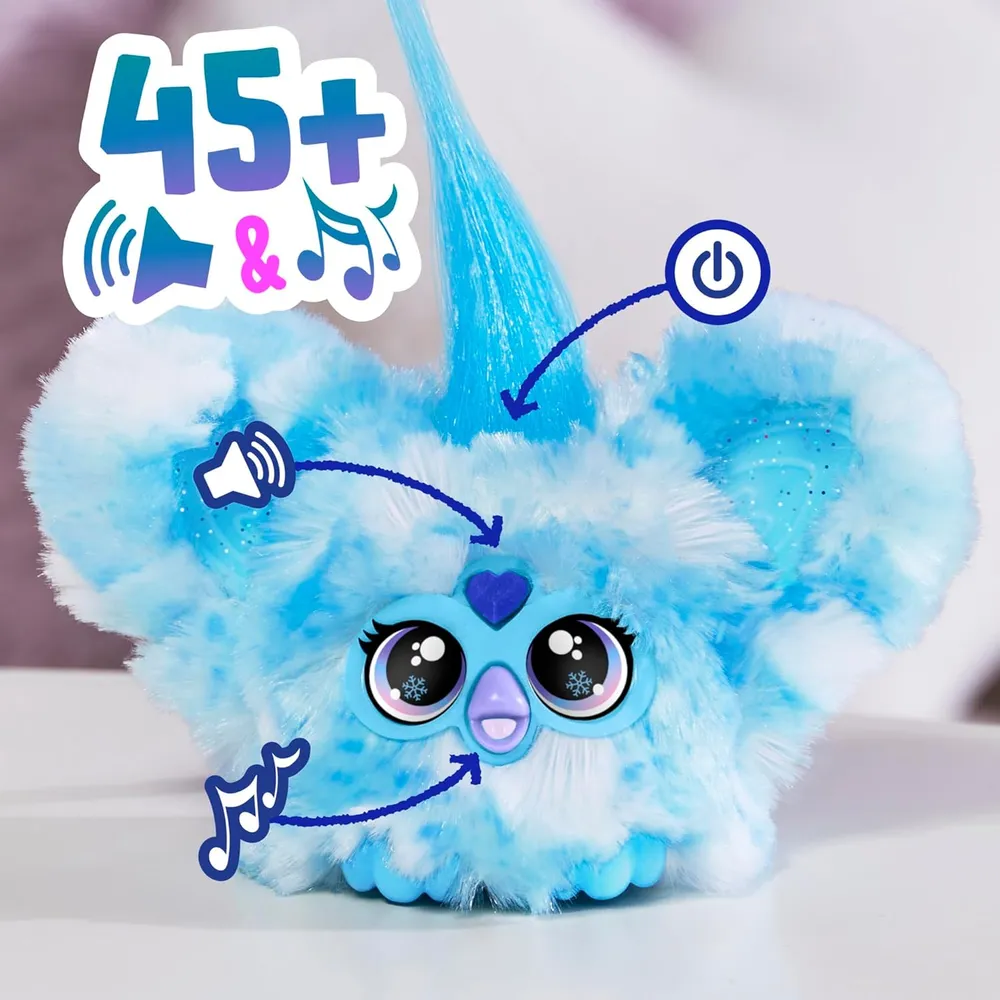 Furby Furblets Sno-way Holiday Edition Mini Amigo | Azul/Blanco
