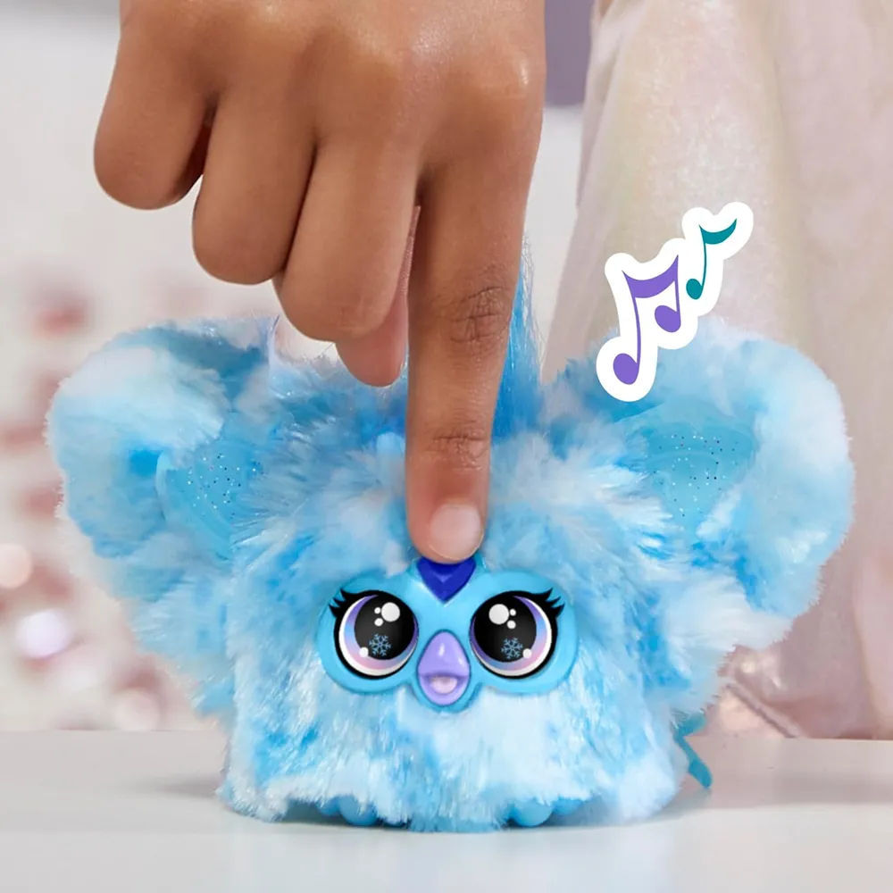 Furby Furblets Sno-way Holiday Edition Mini Amigo | Azul/Blanco