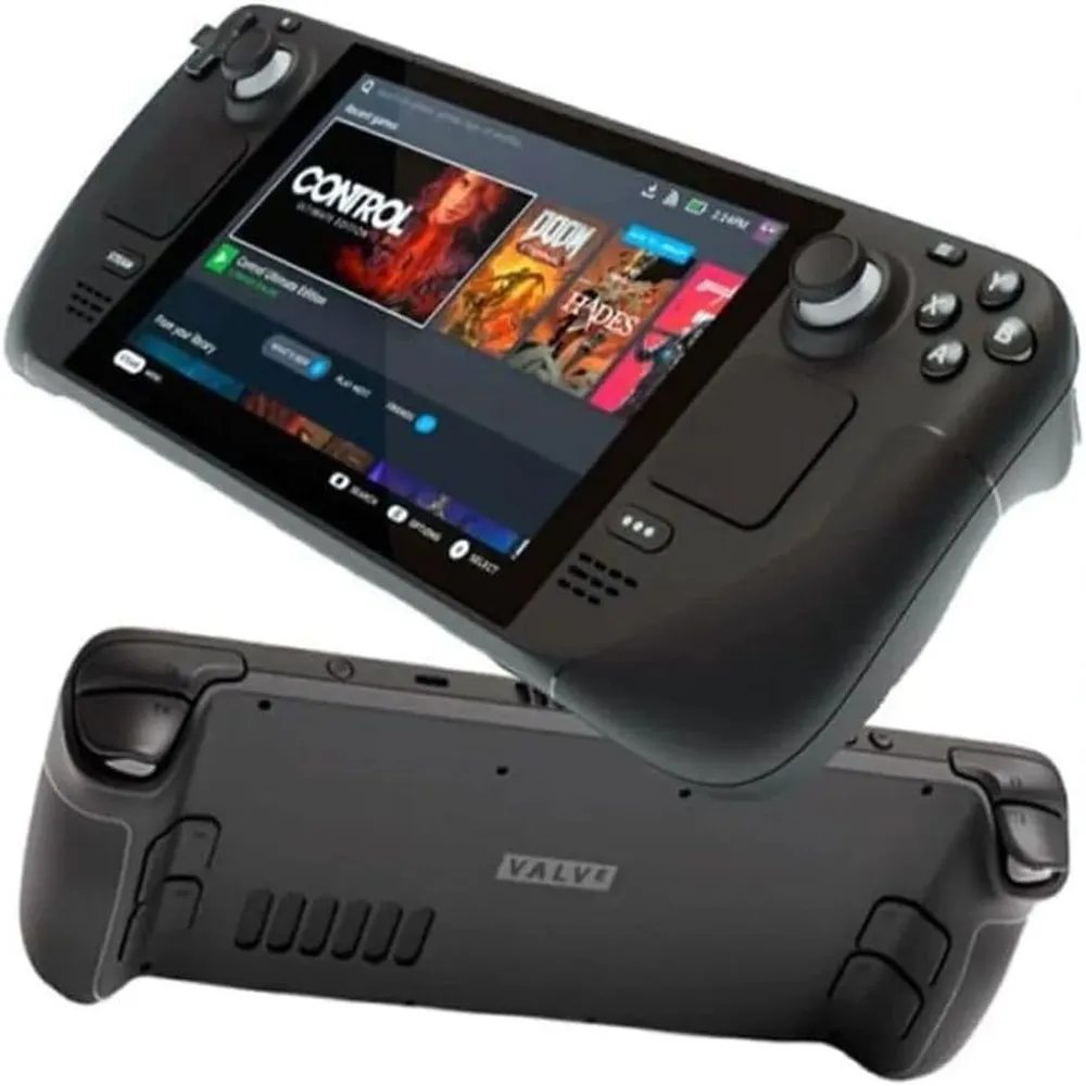 Valve Steam Deck OLED 512GB - Consola portátil HDR con mejor batería | Negro