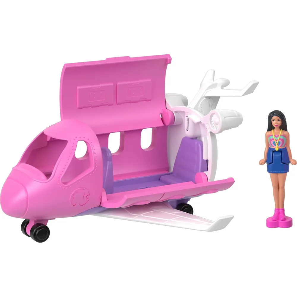BARBIE MINI BARBIELAND CASA DE ENSUEÑO CON VEHÍCULOS