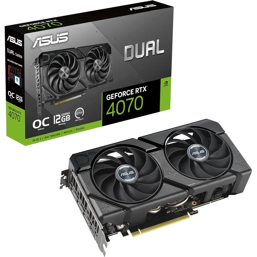 ASUS Dual GeForce RTX 4070 Evo 12GB