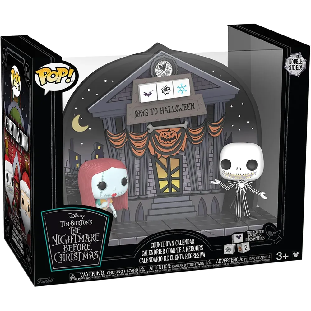 Funko Calendario de cuenta regresiva | La Pesadilla Antes de Navidad (doble cara)