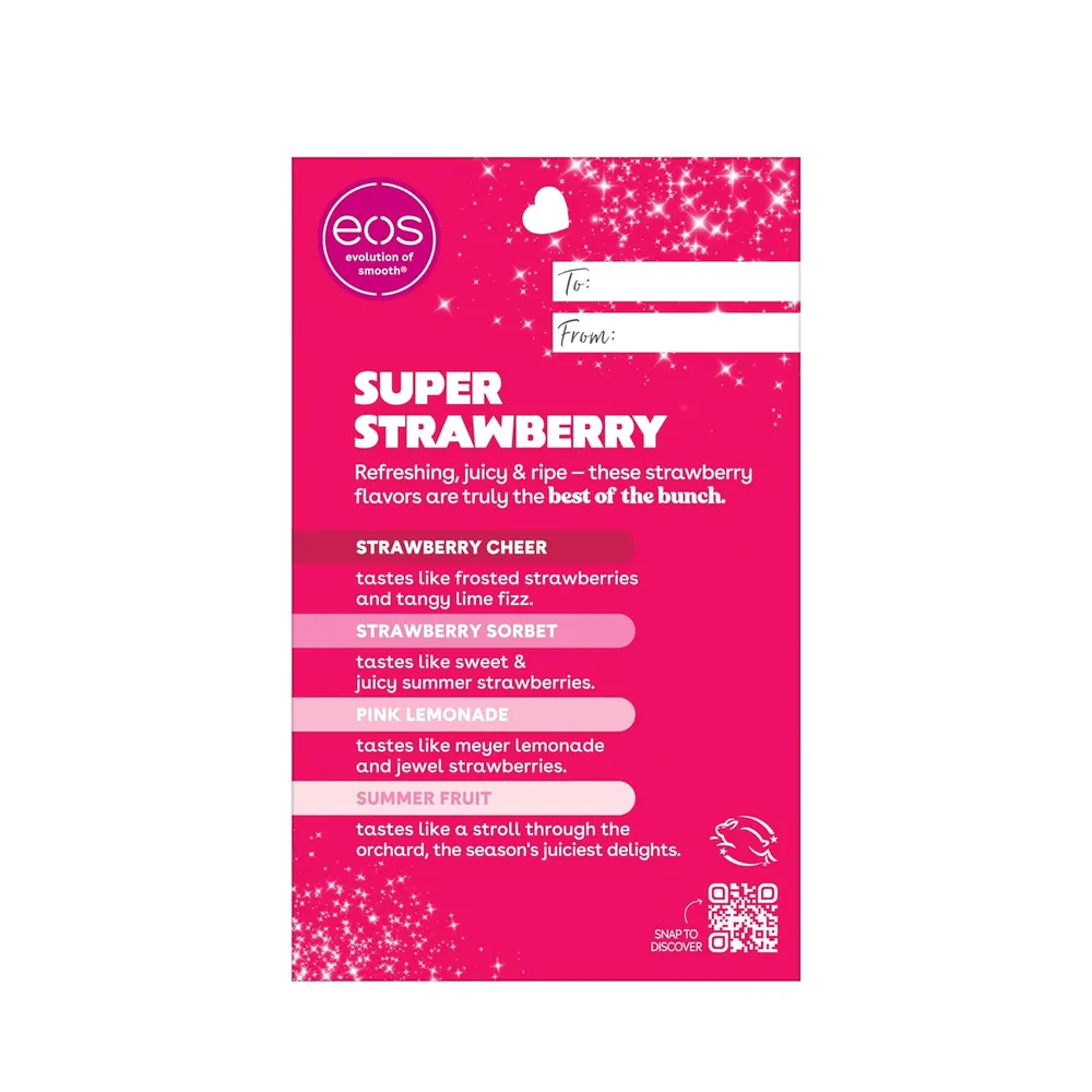PACK BÁLSAMO LABIAL EOS 4 PZS 0.14 OZ / 4 ML | SUPERFRESA