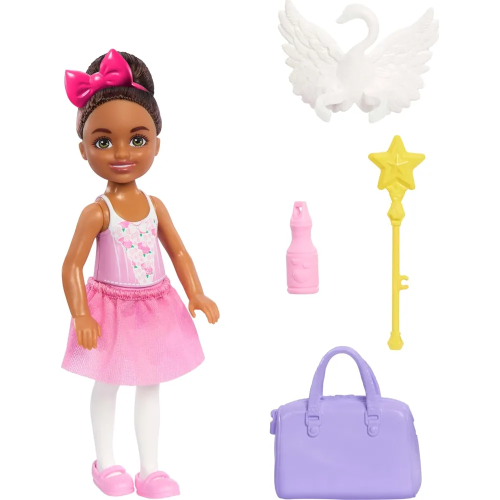 BARBIE CHELSEA MUÑECA BAILARINA CON ACCESORIOS