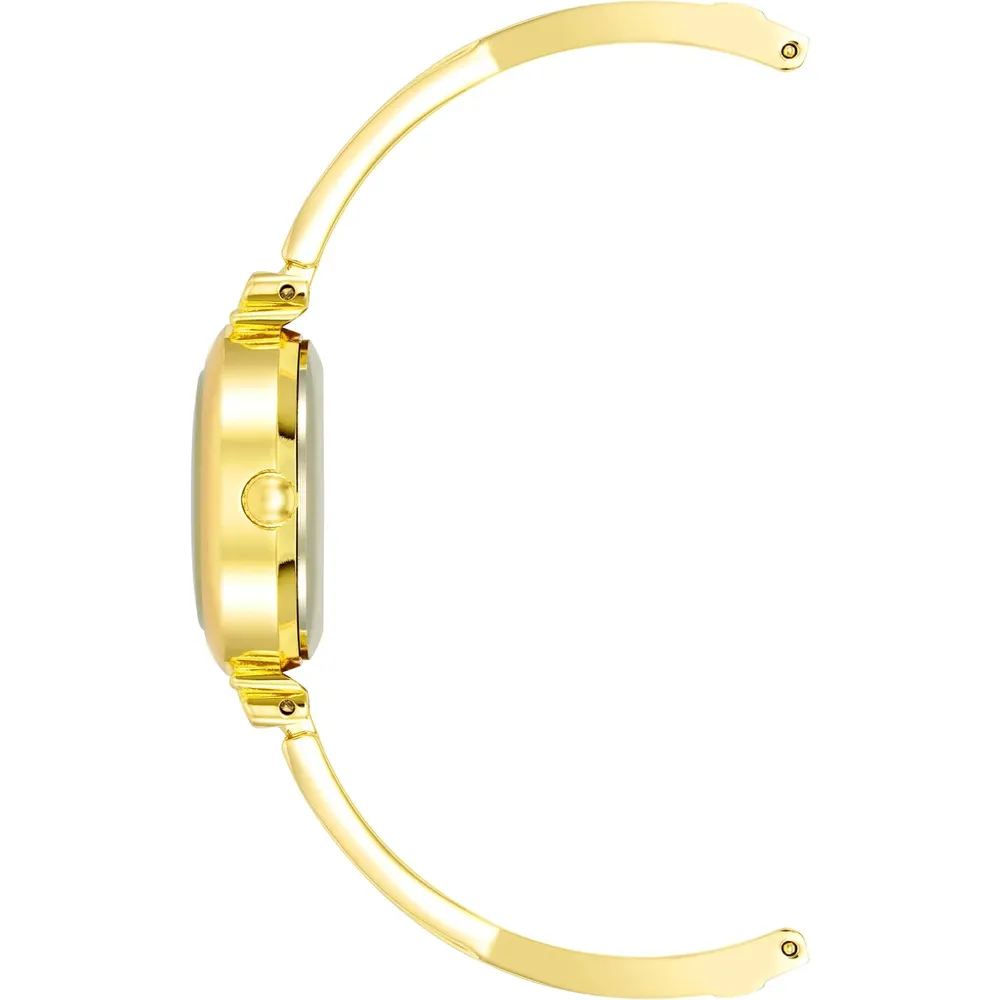 Anne Klein AK/2245 reloj mujer con cristales premium y set de pulseras | 26.5 mm - Dorado/Negro