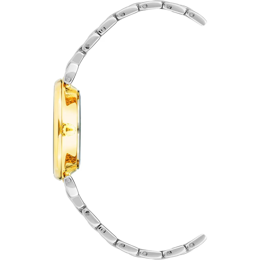 Anne Klein AK/2159SVSV reloj para mujer | 30 mm - Oro/Plata/Rosa
