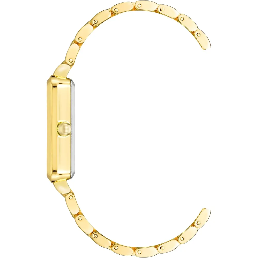 Anne Klein AK/3761SVTT reloj elegante con brillo para mujer | 36.5 mm - Dorado/Rosado