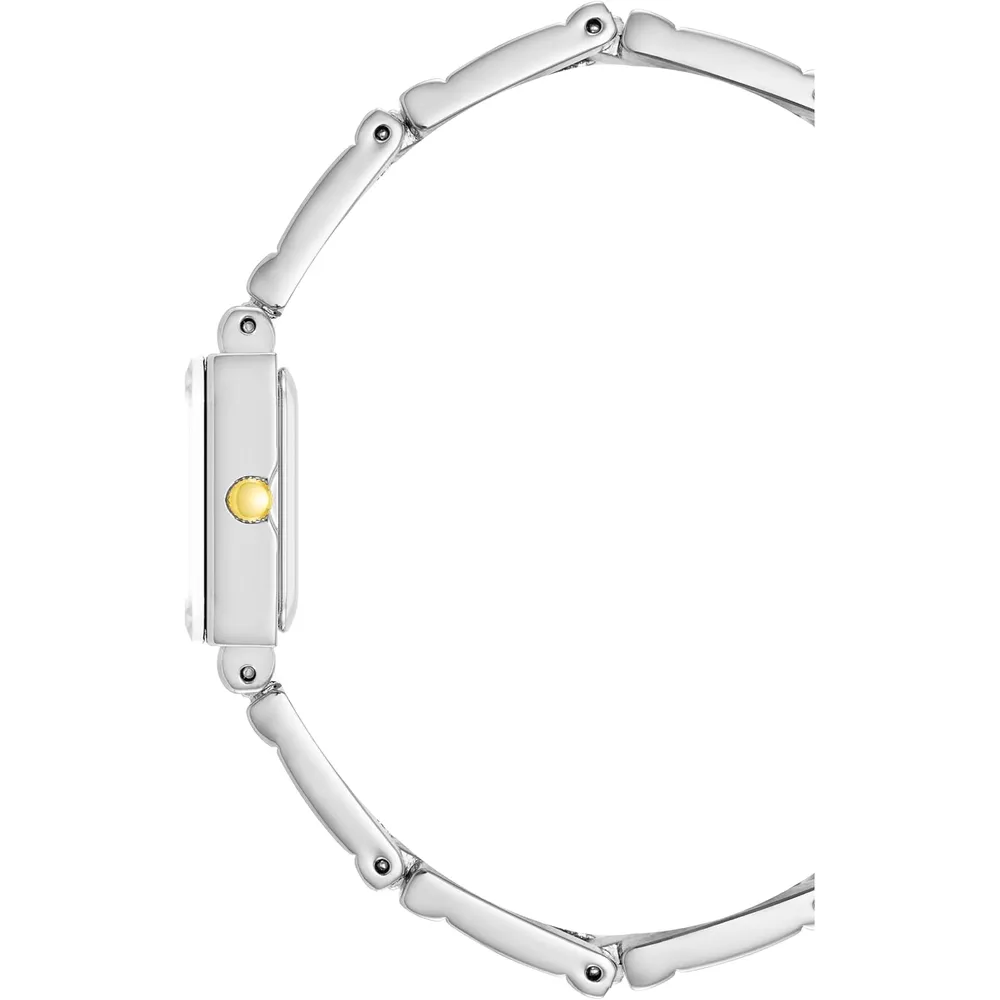 Anne Klein 10/4899SVTT reloj clásico para mujer | 16 mm - Plata/Oro/Negro