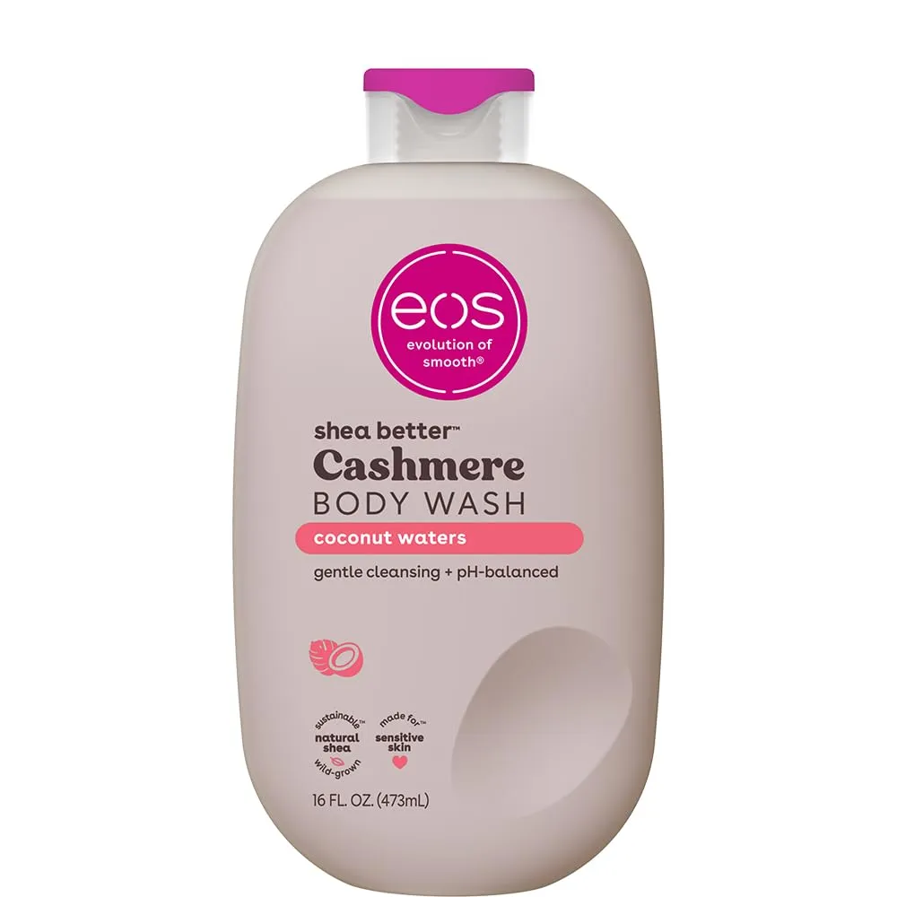 EOS Shea Better Cashmere gel de baño Coconut Waters | 16 oz / 473 ml