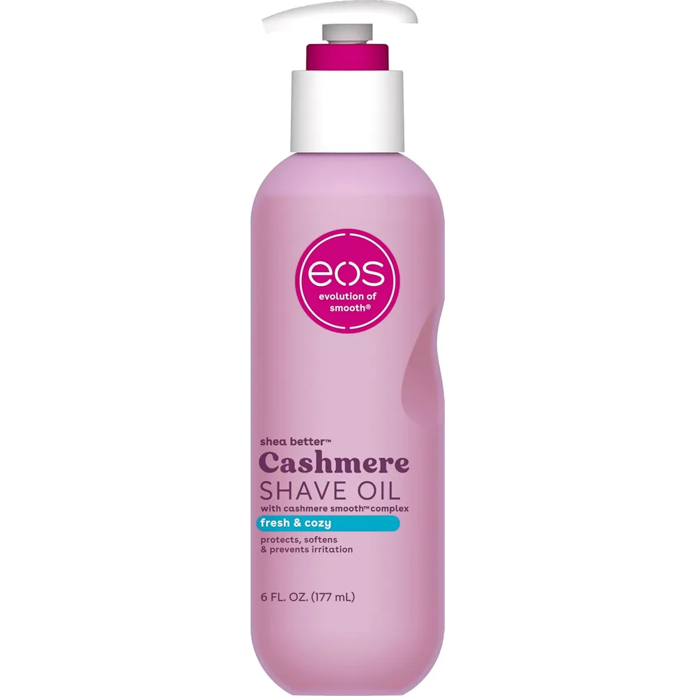 EOS Cashmere Skin aceite de afeitar Fresh & Cozy | 6 oz / 177 ml