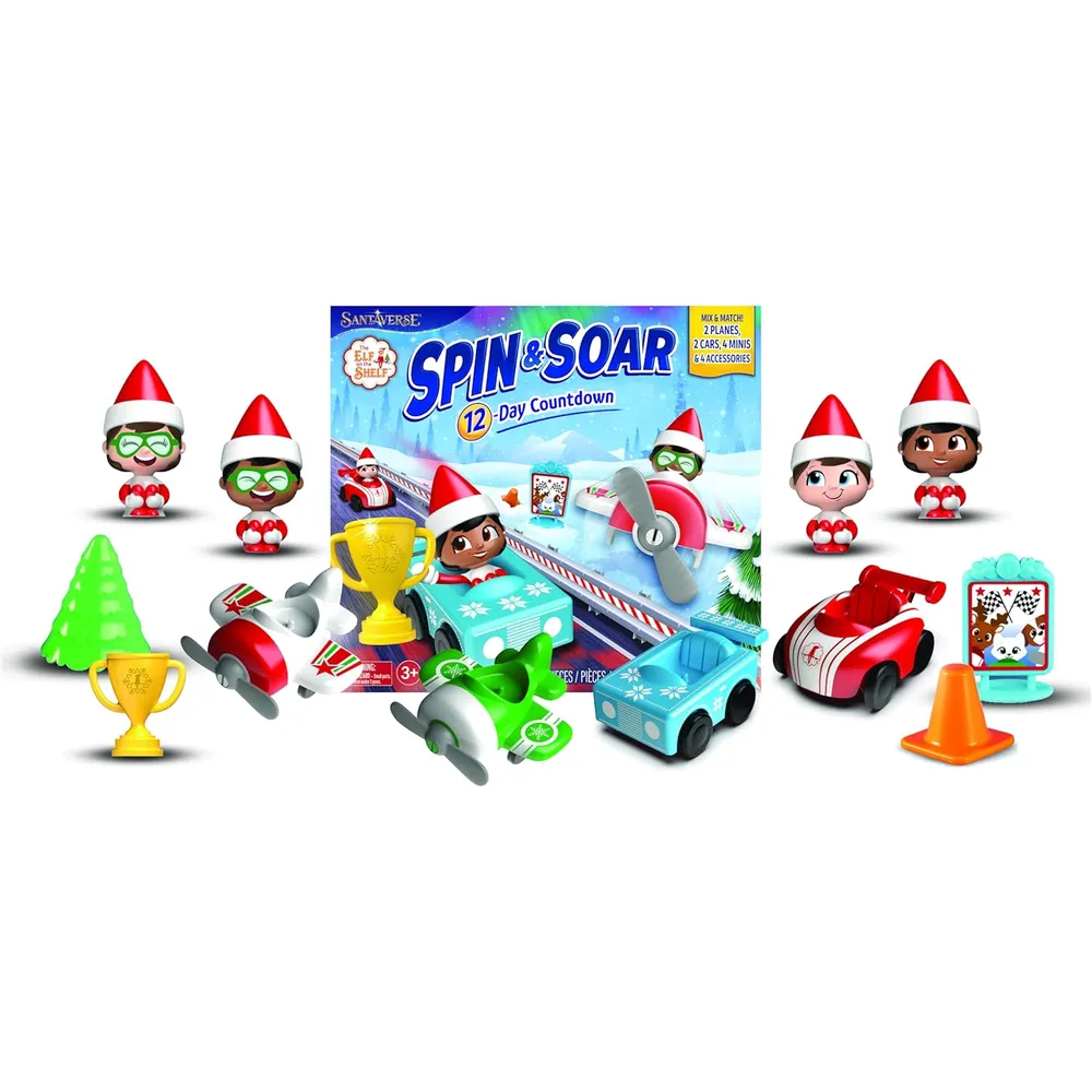 CALENDARIO DE ADVIENTO THE ELF ON THE SHELF 12 DÍAS MINI FIGURAS