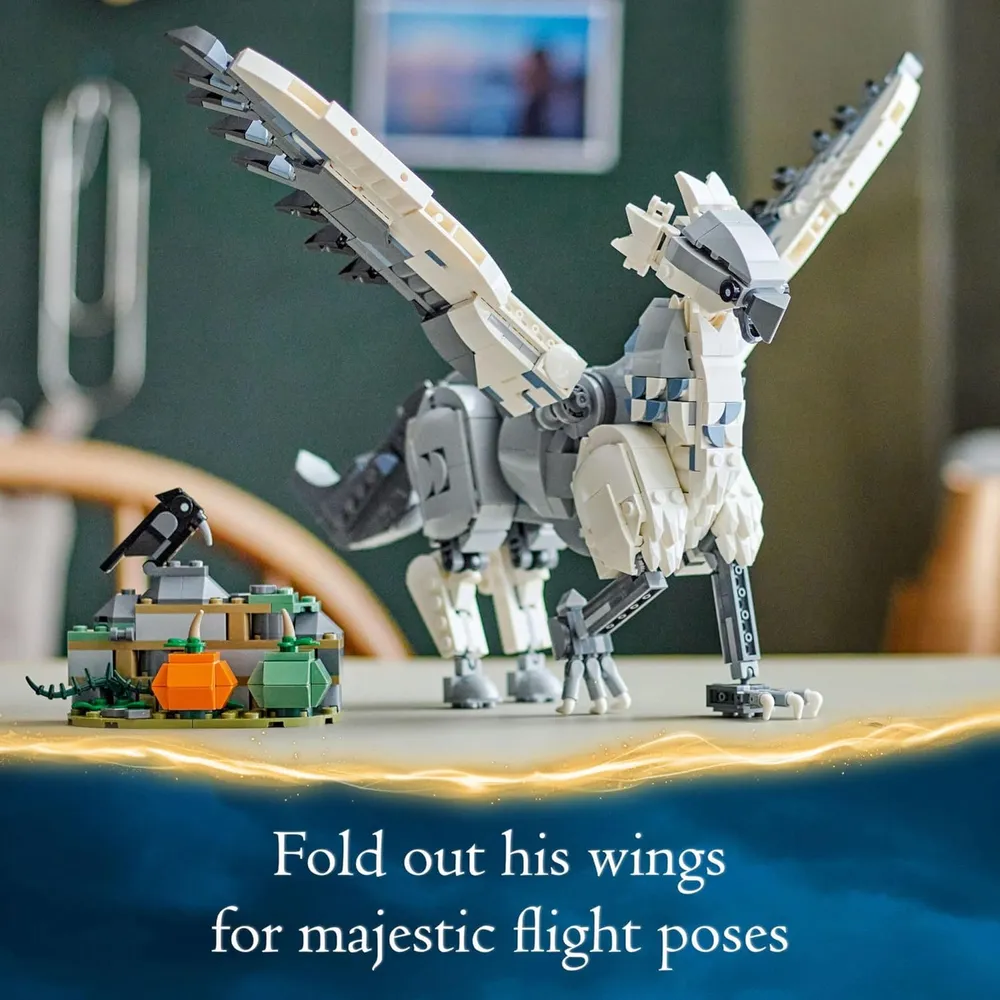 Lego Harry Potter Buckbeak el Hipogrifo, juguete de construcción y exhibición