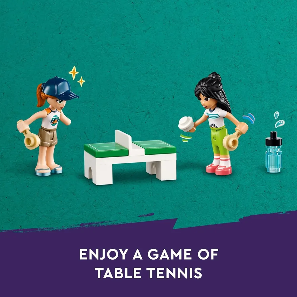 Lego Friends Campamento de Aventuras Deportes Acuáticos, incluye mini muñecas