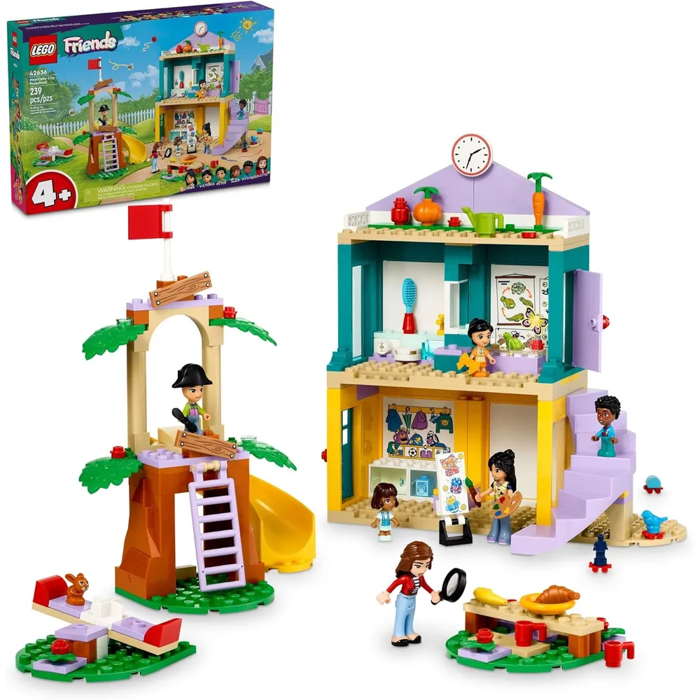 Lego Friends Heartlake City, aula preescolar, incluye mini y micro muñecas