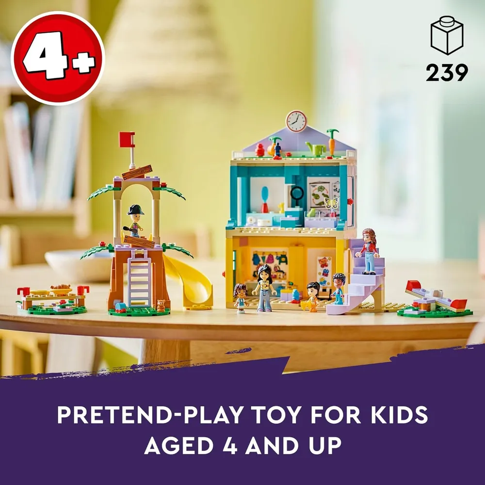 Lego Friends Heartlake City, aula preescolar, incluye mini y micro muñecas