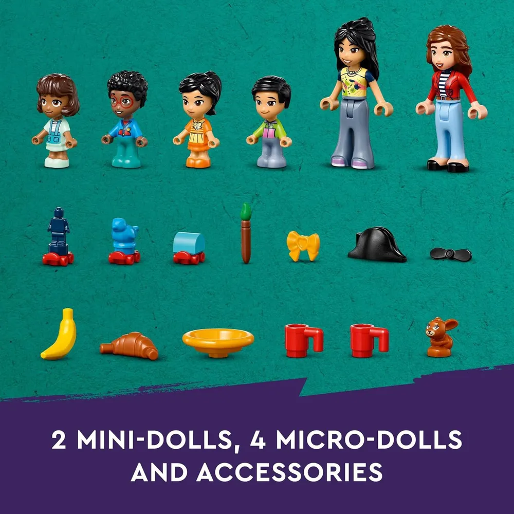 Lego Friends Heartlake City, aula preescolar, incluye mini y micro muñecas
