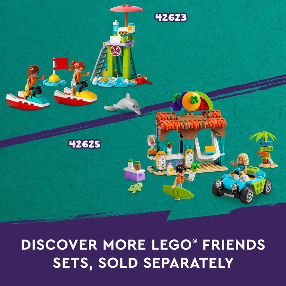 Lego Friends Parque Acuático Heartlake City, set de construcción con mini muñecas