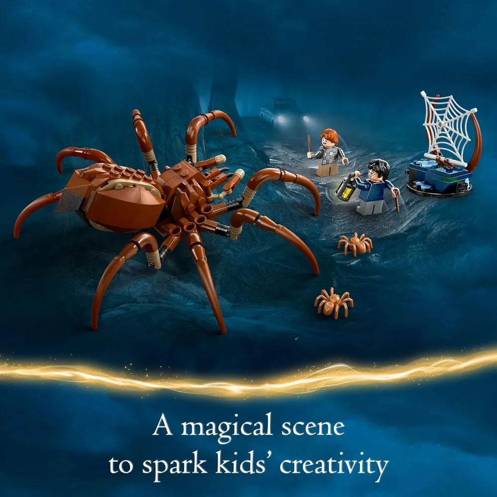 b0crvxz7jw_4_webp.webp Lego Harry Potter Aragog en el Bosque Prohibido, set de criatura mágica con minifiguras