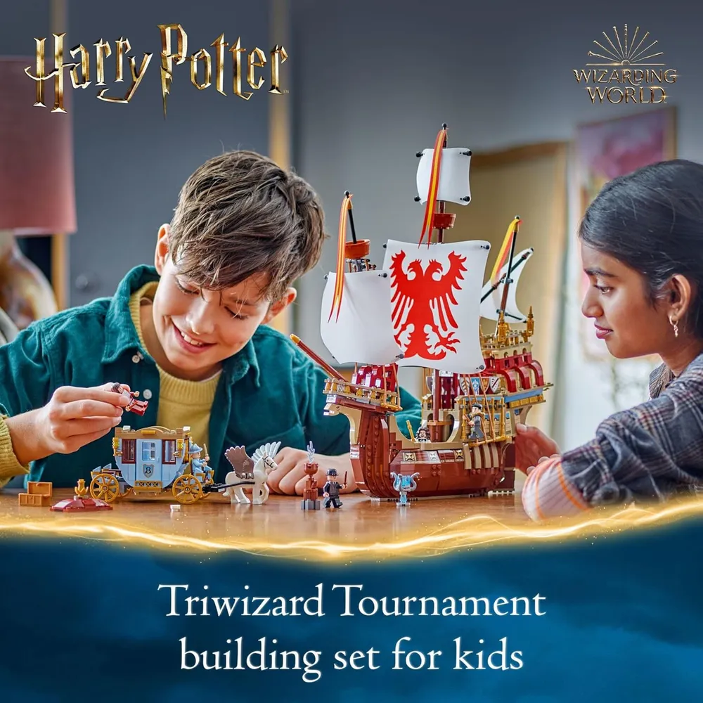 Lego Harry Potter Torneo de los Tres Magos: La Llegada, set de construcción y juego
