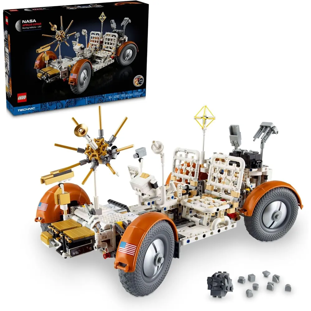 Lego Technic NASA Apollo Vehículo Lunar LRV, set de construcción para adultos