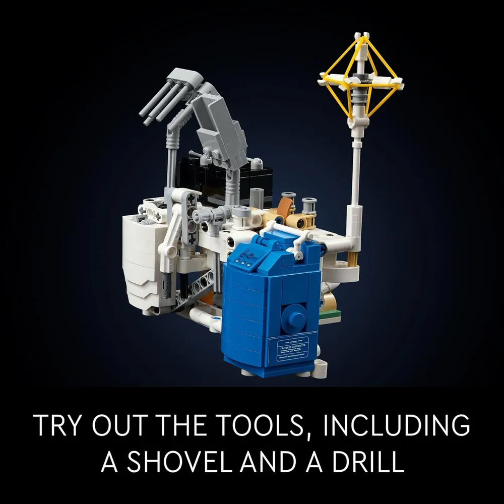 Lego Technic NASA Apollo Vehículo Lunar LRV, set de construcción para adultos