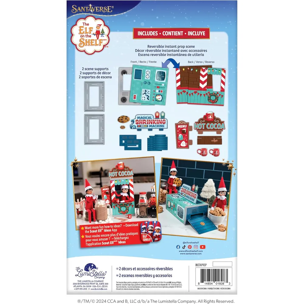 The Elf on the Shelf accesoris kit escena 2 en 1