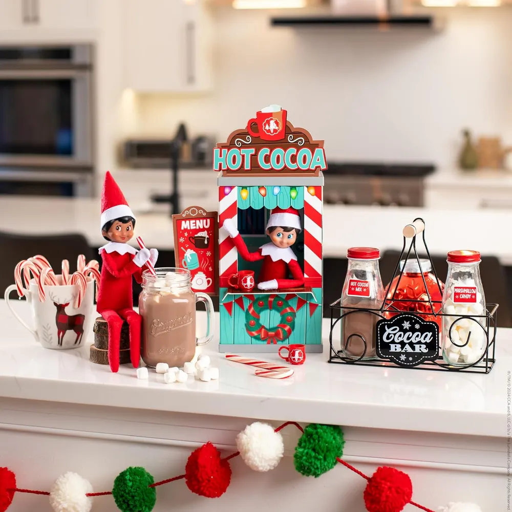 The Elf on the Shelf accesoris kit escena 2 en 1