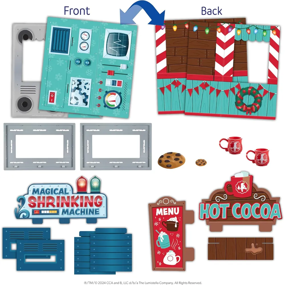 The Elf on the Shelf accesoris kit escena 2 en 1