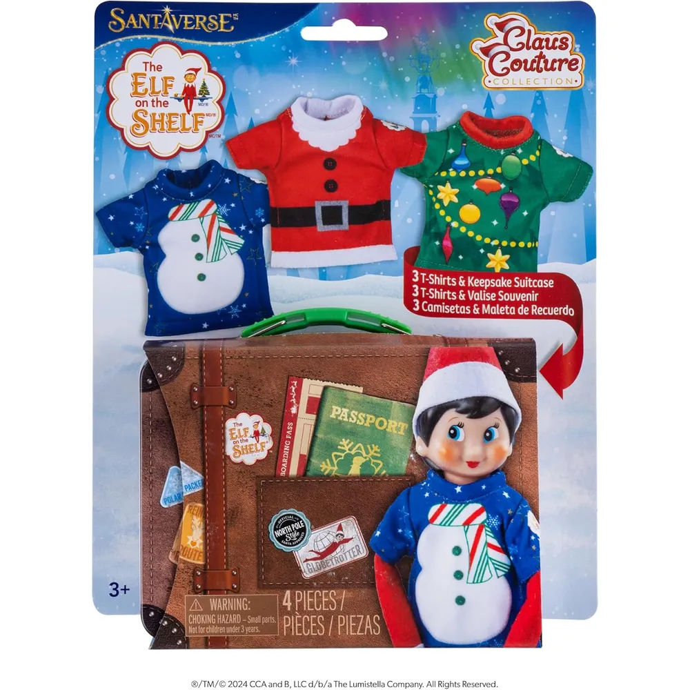 b0crzckfyb_1_webp.webp The Elf on the Shelf accesorios Claus Couture set 3 camisetas festivas