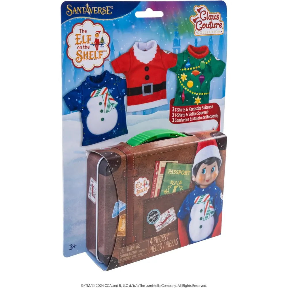 b0crzckfyb_2_webp.webp The Elf on the Shelf accesorios Claus Couture set 3 camisetas festivas