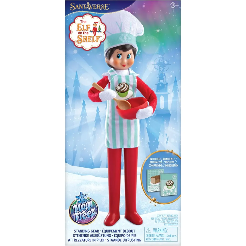 The Elf on the Shelf accesorios set chef navideño
