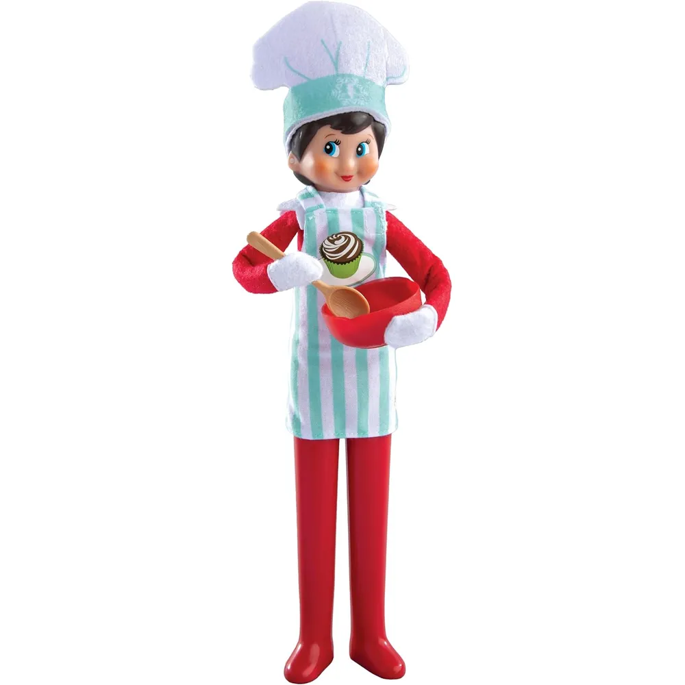 The Elf on the Shelf accesorios set chef navideño