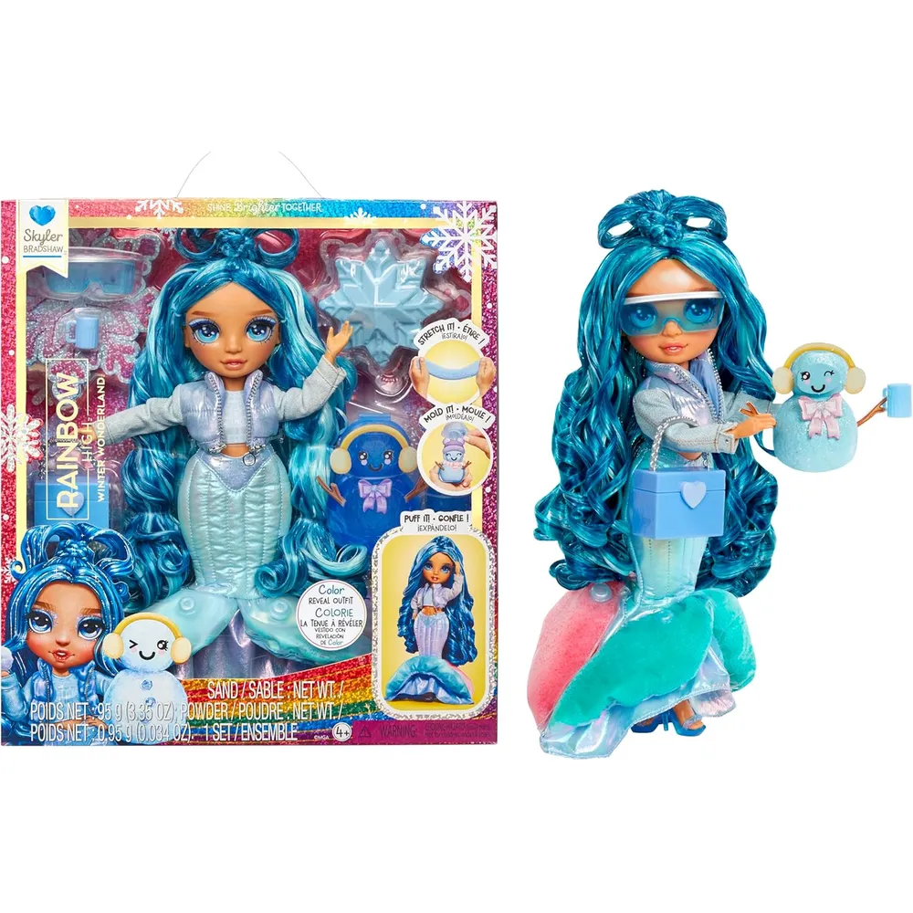 Rainbow High Winter Wonderland Skyler muñeca