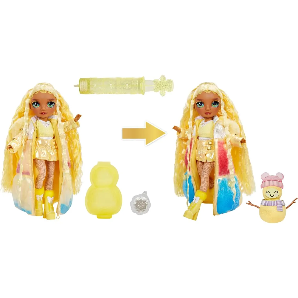 Rainbow High Winter Wonderland Sunny muñeca