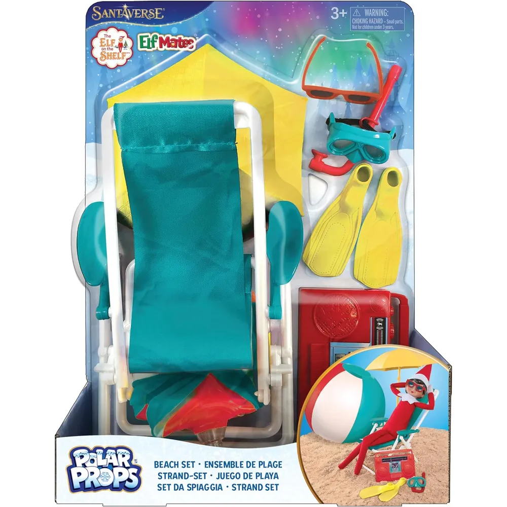 The Elf on the Shelf accesorios set vacaciones playa 8 piezas