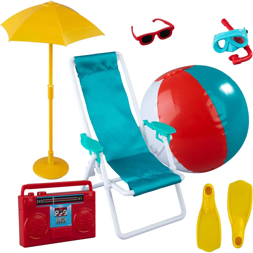 The Elf on the Shelf accesorios set vacaciones playa 8 piezas