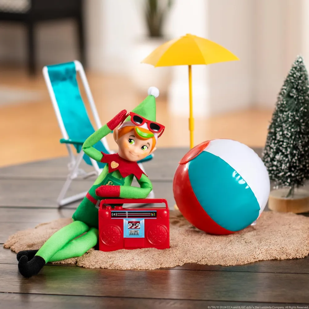 The Elf on the Shelf accesorios set vacaciones playa 8 piezas