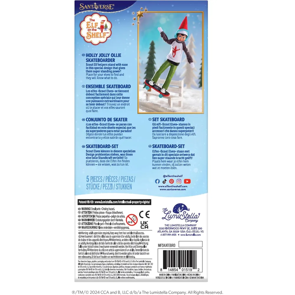 b0cs1sz5bk_3_webp.webp The Elf on the Shelf accesorios Holly Jolly Ollie patineta